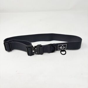 MADE TO ROAM Black New York Afterlight Explorer Classic DOG Collar Heavy Duty XL
